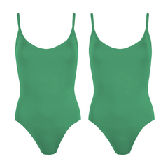 2 PZ Maillot de Bain Une-Pièce Femme MADRID Élastique Push Up Uni Beachwear