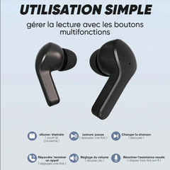 Écouteurs Ultrapods Max Bluetooth 5.3 Sans Fil Microphone Écran LED