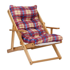 MAS011 Fauteuil inclinable en hêtre Amalfi ArtLegno 108x65x60cm 2 couleurs