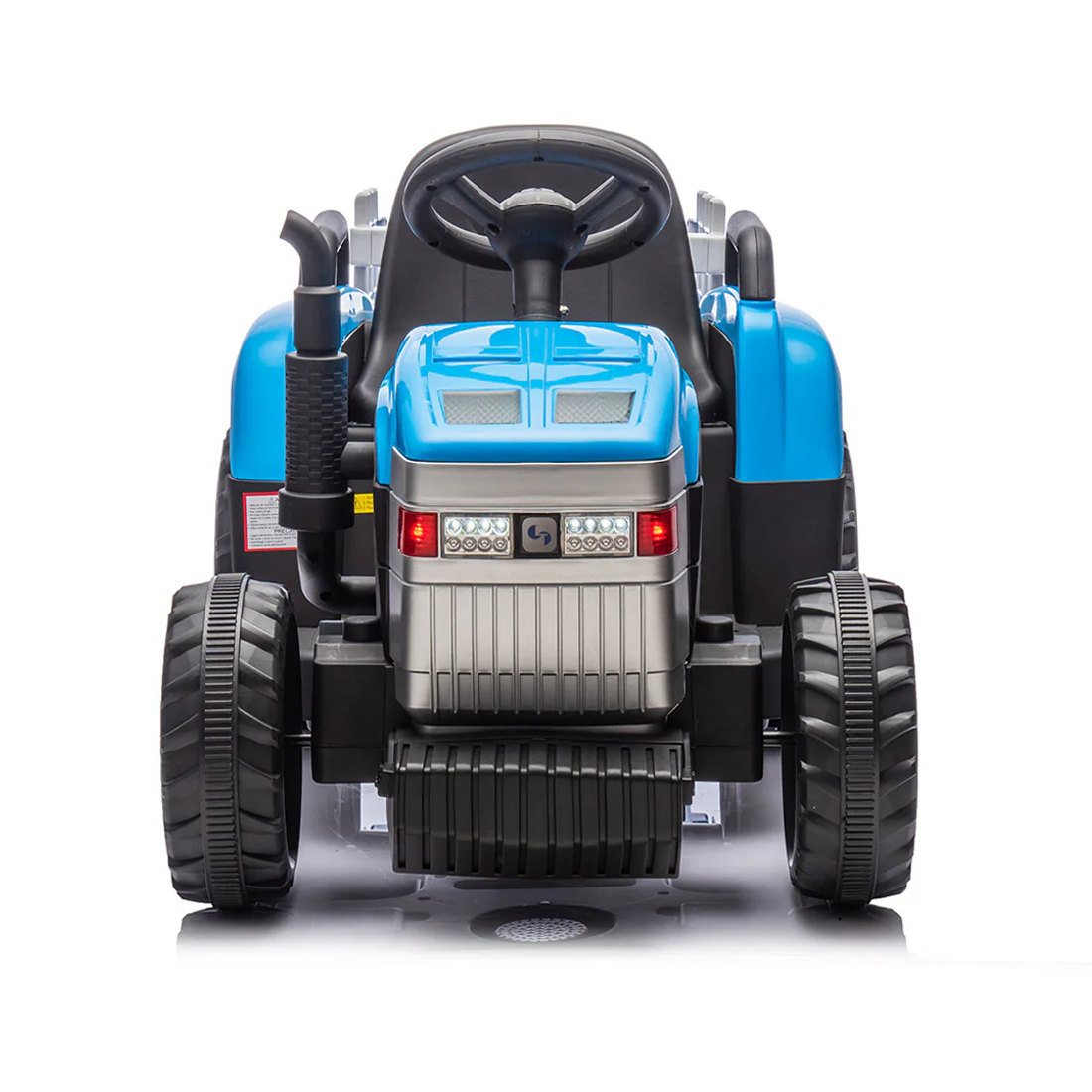 Tracteur Électrique pour Enfants Lamas LT984 avec Remorque Amovible 12V