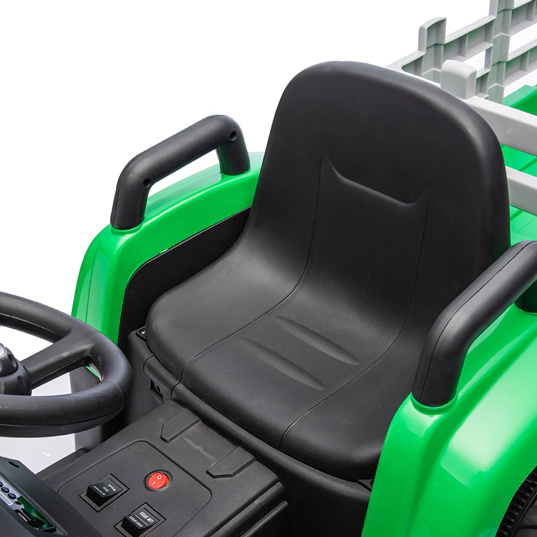 Tracteur Électrique pour Enfants Lamas LT984 avec Remorque Amovible 12V