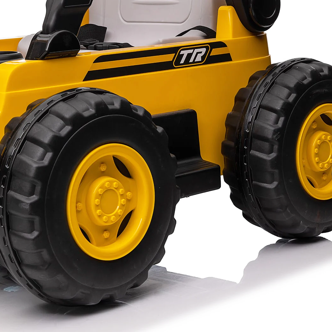 Bulldozer Électrique pour Enfants LT979 New Holland avec Pelle Maniable 12V