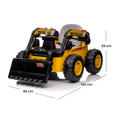 Excavateur Électrique pour Enfants New Holland LT978 avec Pelle Scavatrice 12V