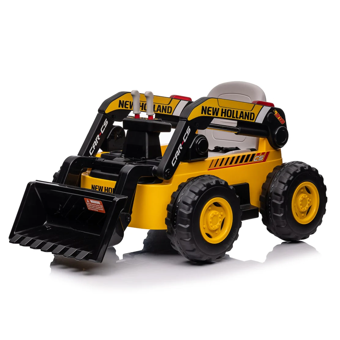 Excavateur Électrique pour Enfants New Holland LT978 avec Pelle Scavatrice 12V