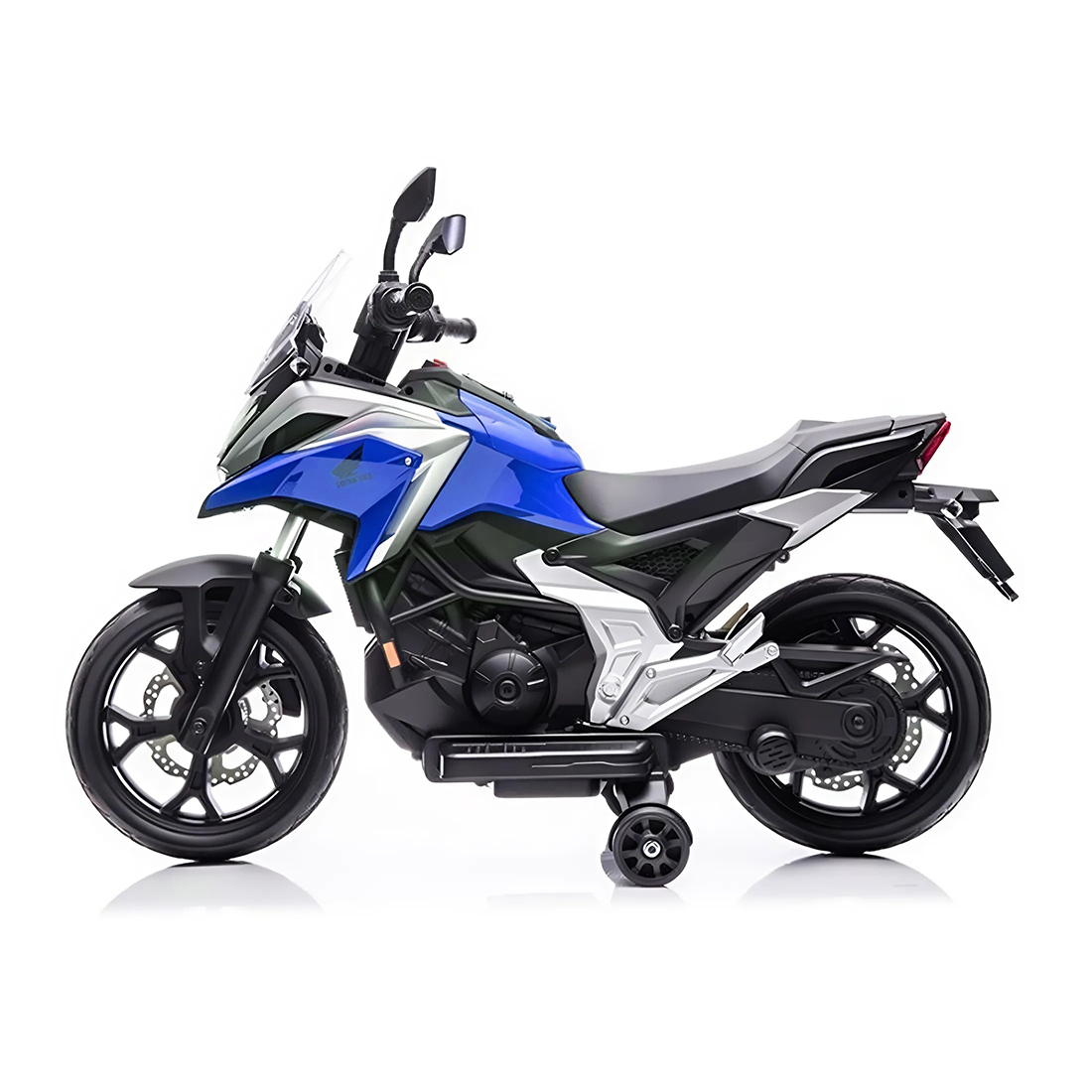 Moto électrique LT970 HONDA NC750, avec roues, lumières LED et sons.