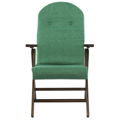 Fauteuil en Bois AMALFI Unicolore, Chaise Réglable MASLEGNO 108x65x60