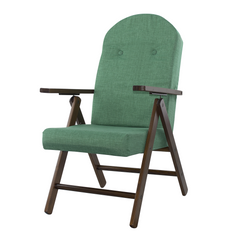 Fauteuil en Bois AMALFI Unicolore, Chaise Réglable MASLEGNO 108x65x60