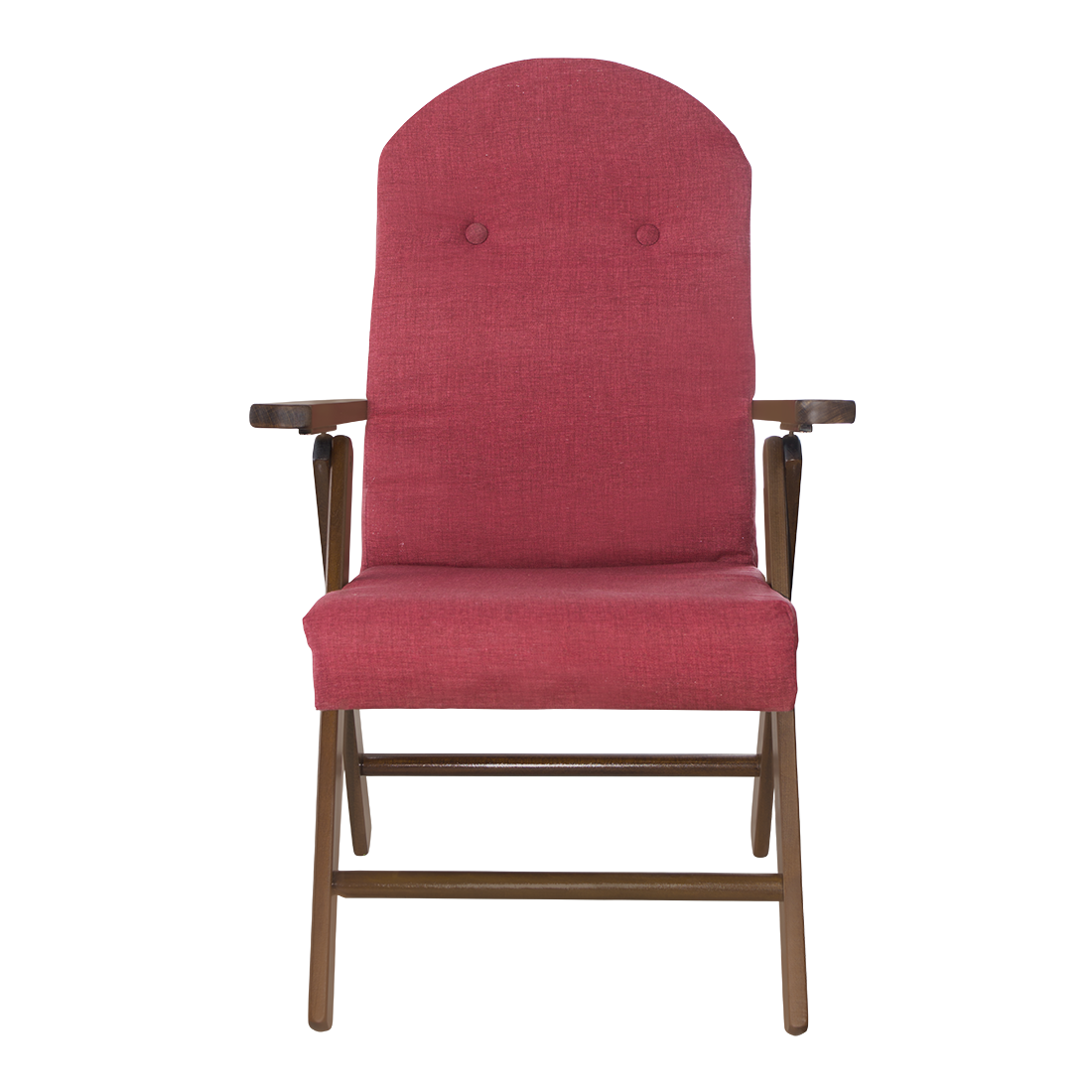 Fauteuil en Bois AMALFI Unicolore, Chaise Réglable MASLEGNO 108x65x60
