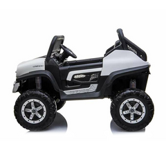 Voiture électrique LT972 Mercedes Unimog pour enfants, avec lumières et sons
