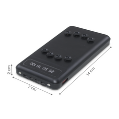Powerbank 58000mAh Chargeur Rapide Portable avec 4 Câbles Inclus USB