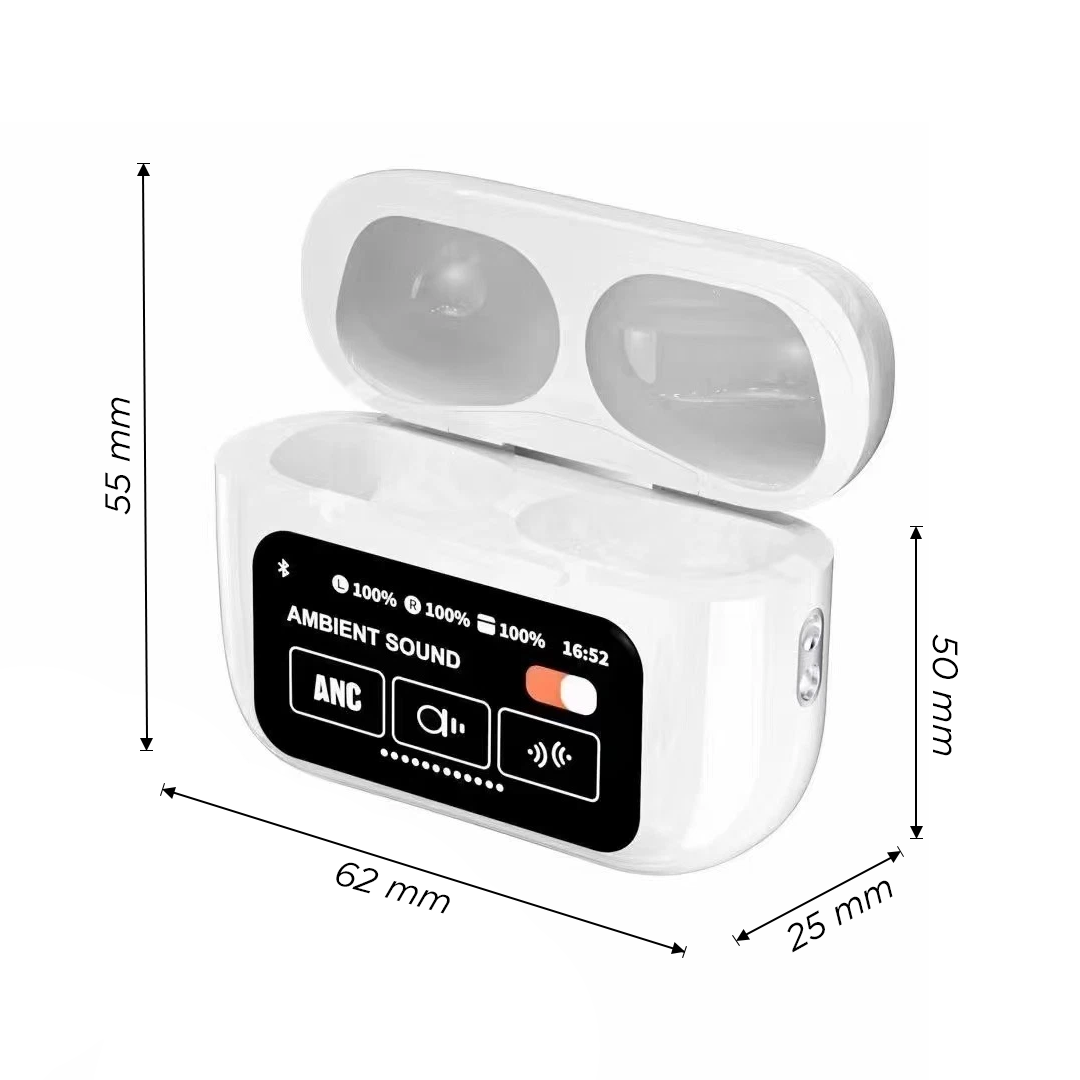 Écouteurs A9 Pro Bluetooth 54 sans fil affichage LED tactile son HI FI