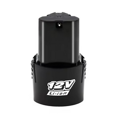 Batterie Lithium 12V cylindrique rechargeable pour perceuse et outils sans fil