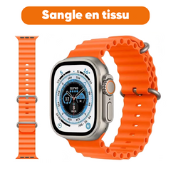 Smartwatch Ultra 49mm, 7 cinturini, notifiche, chiamate e app per iOS e Android