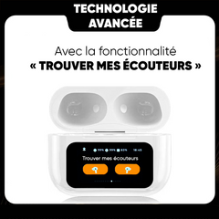 Écouteurs A9 Pro Bluetooth 54 sans fil affichage LED tactile son HI FI