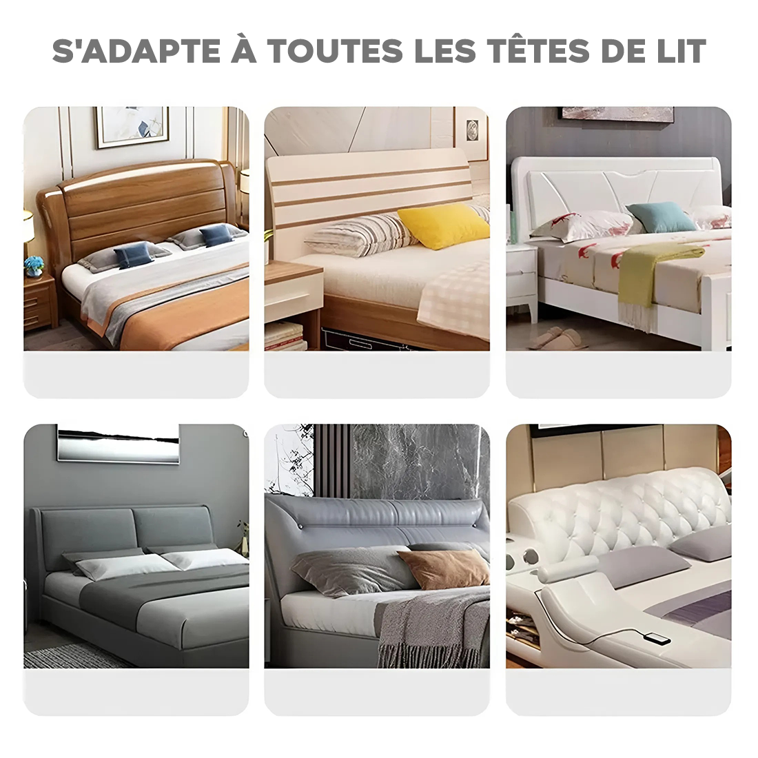 Couette Matrimoniale Velours Duvet Double Face Uni avec Housse de Tête