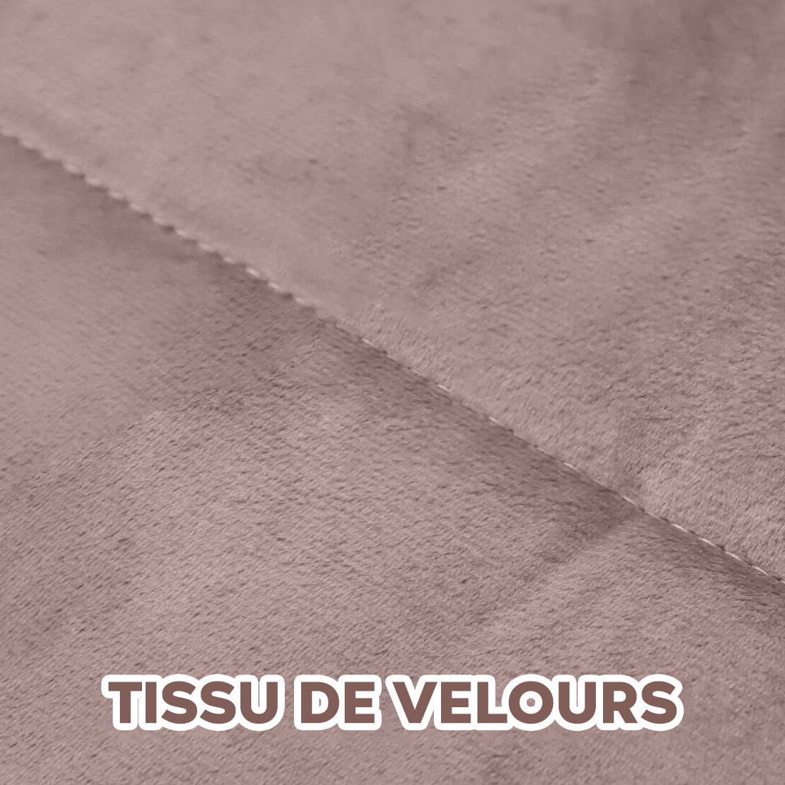 Couette Matrimoniale Velours Duvet Double Face Uni avec Housse de Tête