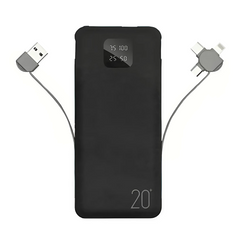 Powerbank 20000mAh chargeur rapide portable avec 4 ports USB