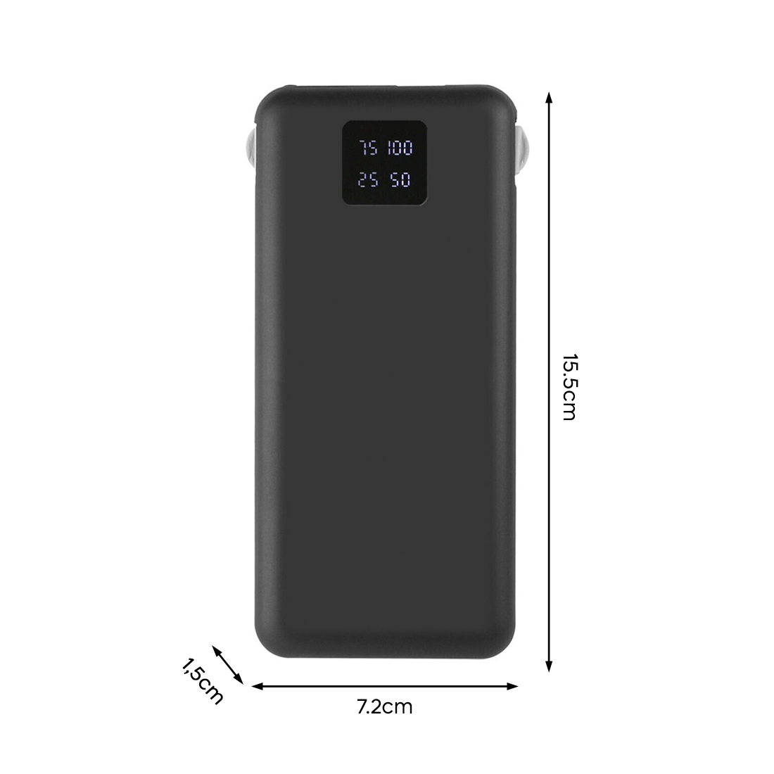 Powerbank 20000mAh chargeur rapide portable avec 4 ports USB