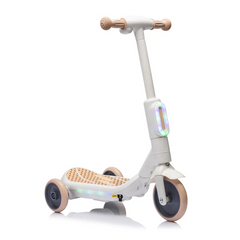 Trottinette Électrique Enfants LT983 Deluxe à 3 Roues avec Lumières RGB