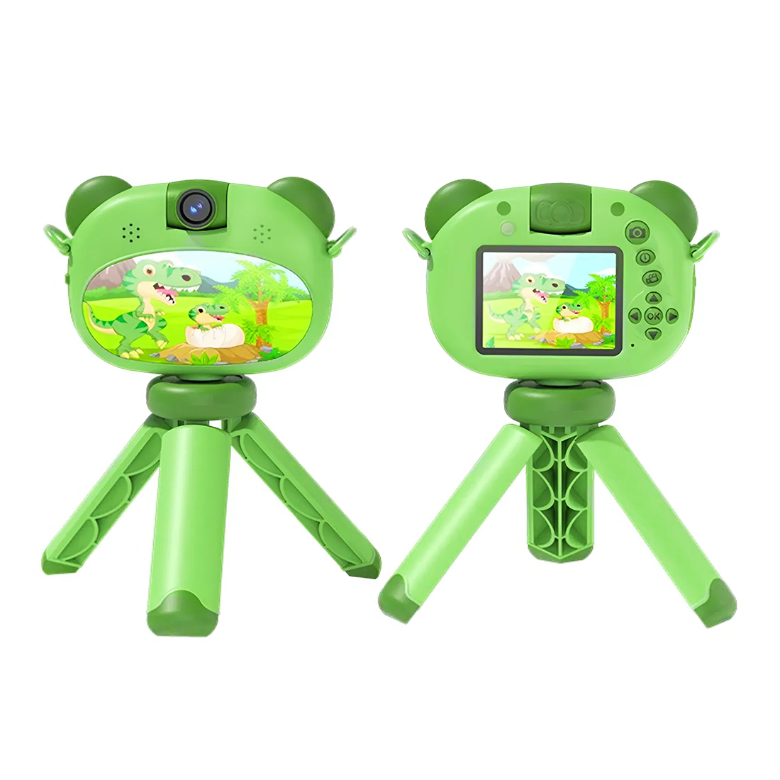 Appareil photo numérique pour enfants avec trépied, photo et vidéo avec audio