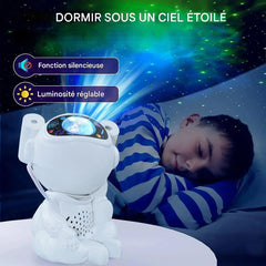 Projecteur Astronaute Plafond Télécommande Bluetooth Lumière Nocturne