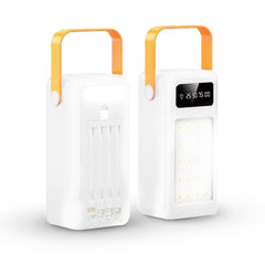 Power Bank 60000mAh avec Lumière d'Urgence, Recharge Rapide et Portable