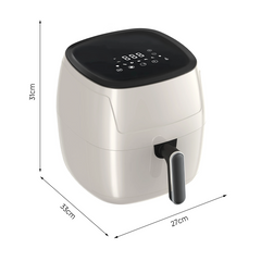 Friteuse à air 15L avec écran tactile et 7 programmes de cuisson - 1500W