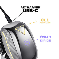 Rasoir Électrique Homme 5 en 1 Étanche, Rechargeable, Tondeuse Barbe & Cheveux