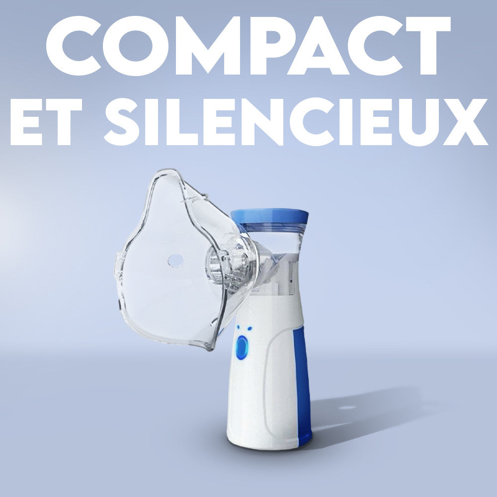 Aérosol Portable Silencieux Rechargeable à Ultrasons avec Masques