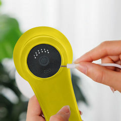 Masseur Corporel Électrique Rechargeable avec 4 Têtes et Vibration Réglable
