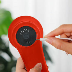 Masseur Corporel Électrique Rechargeable avec 4 Têtes et Vibration Réglable