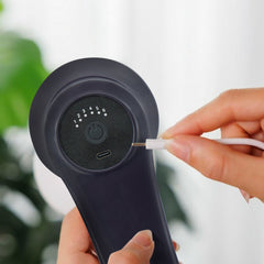 Masseur Corporel Électrique Rechargeable avec 4 Têtes et Vibration Réglable