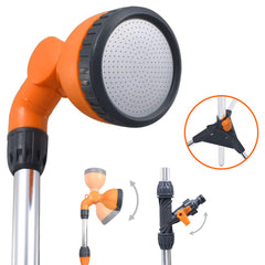 Douche de Jardin Extérieure pour Camping – Trépied Réglable H215 avec Pommeau