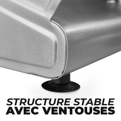 Trancheuse Électrique Erice 150W Épaisseur Réglable Lame en Acier 22cm