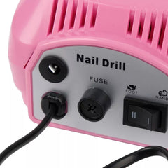 Fraise à Ongles Pro 35 000 Tr/min, Pédale, 5 Embouts, Vitesse Réglable