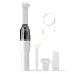 Mini Aspirateur Souffleur 2 en 1, Rechargeable, avec Filtre HEPA