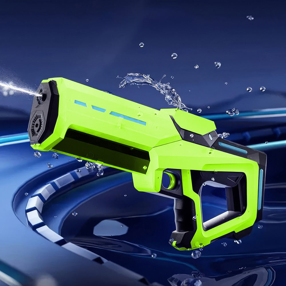 Pistolet à eau électrique automatique, batterie rechargeable, portée 10m