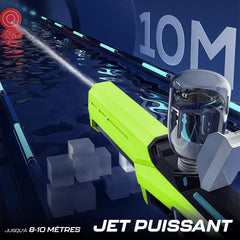 Pistolet à eau électrique automatique, batterie rechargeable, portée 10m