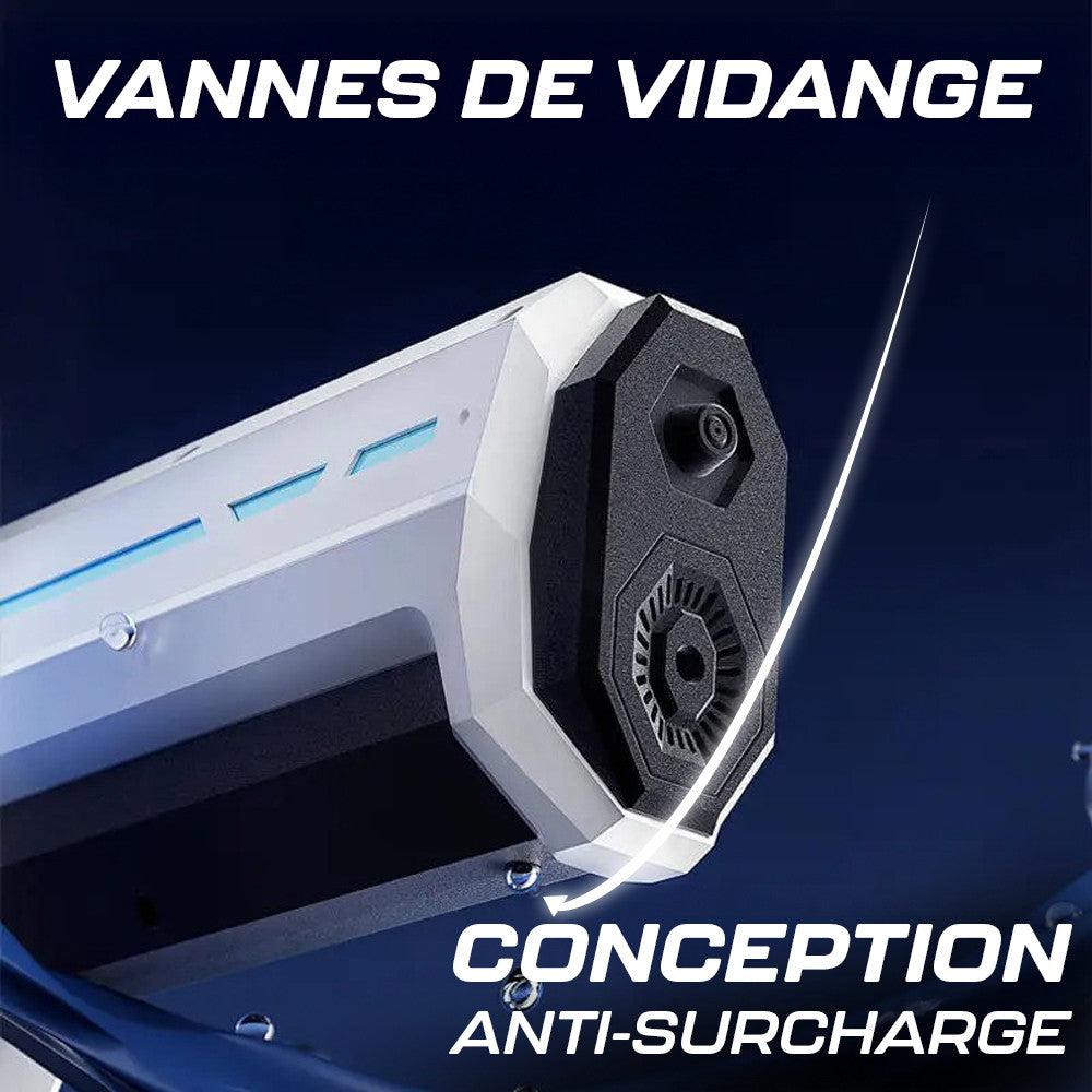 Pistolet à eau électrique automatique, batterie rechargeable, portée 10m