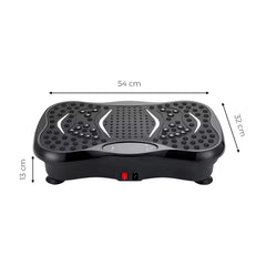 Plateforme Vibrante Électrique Fitness Bluetooth avec Élastiques