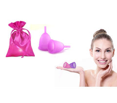 Coupe menstruelle réutilisable (100% hypoallergénique, absorbante)