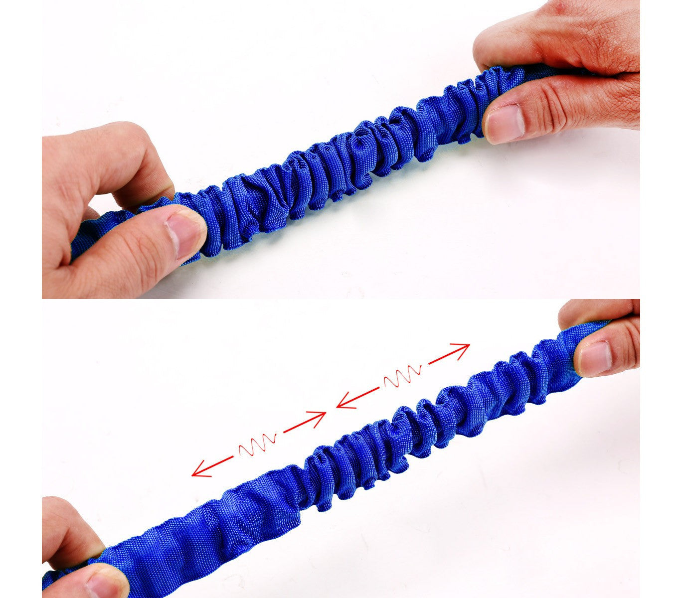 Tuyau d'arrosage extensible 15m avec pistolet 7 jets et raccord universel