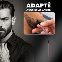 Stylo microblading pour sourcils et barbe, waterproof, effet naturel.