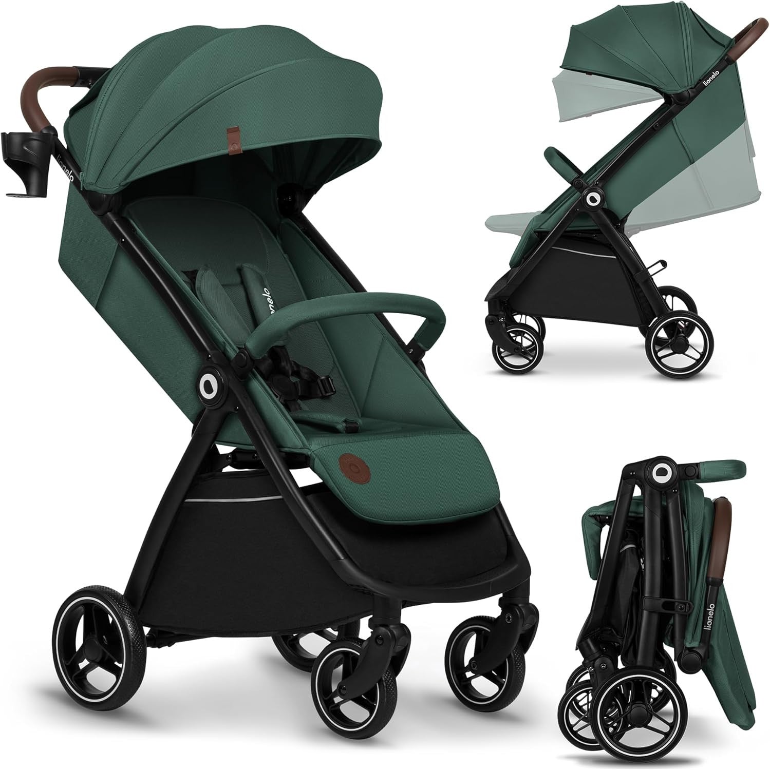 Poussette LIONELO INGRID 6-48 mois Pliable Dossier et repose-pieds réglables