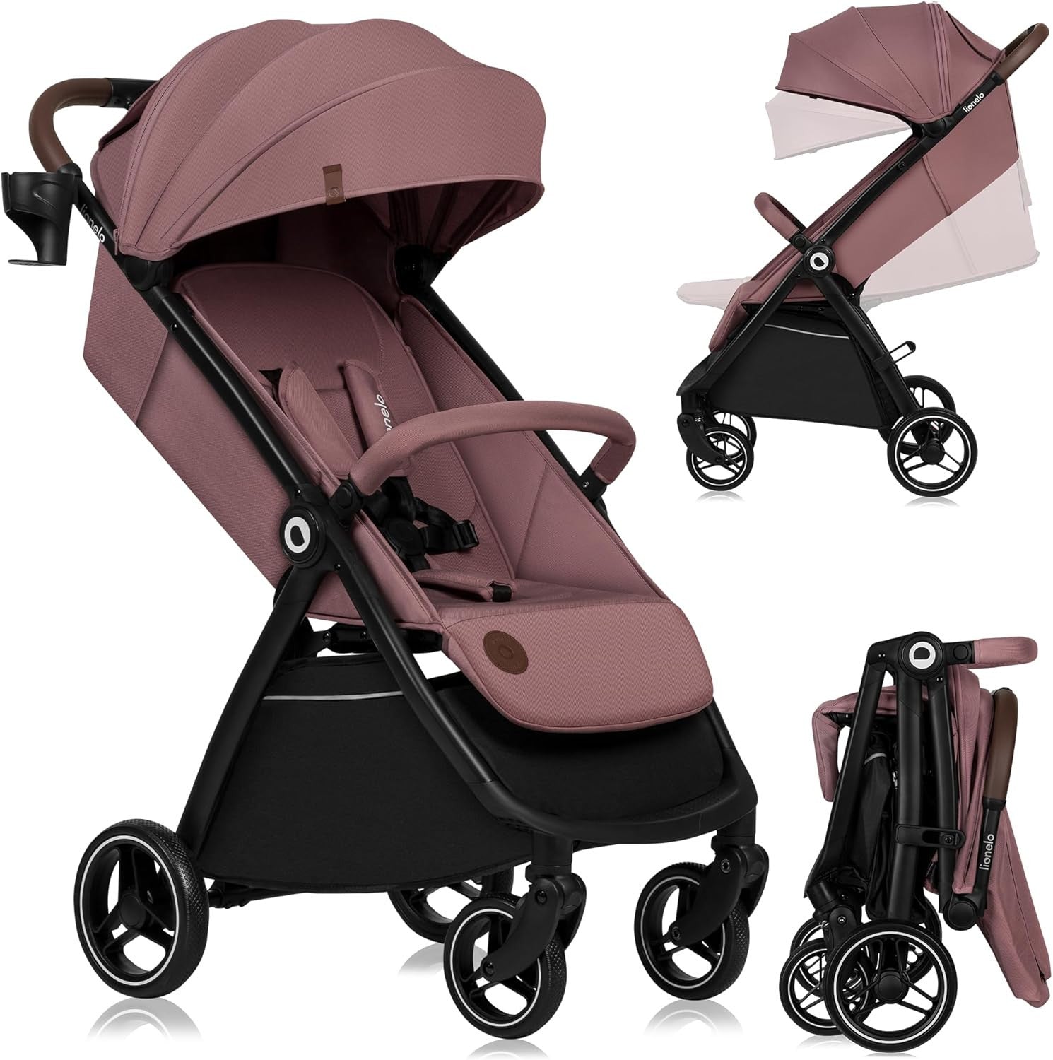 Poussette LIONELO INGRID 6-48 mois Pliable Dossier et repose-pieds réglables