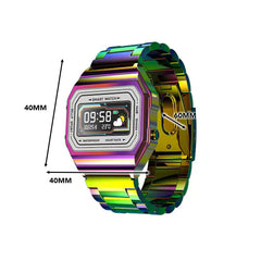 Smartwatch I6 IP68, écran 2,4 cm, GPS, podomètre, suivi du sommeil