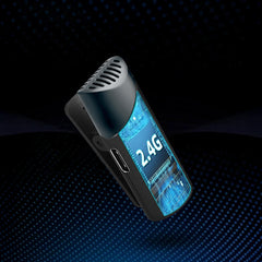 Microphone sans fil Type-C – Autonomie 6 heures, portée 10-15 m