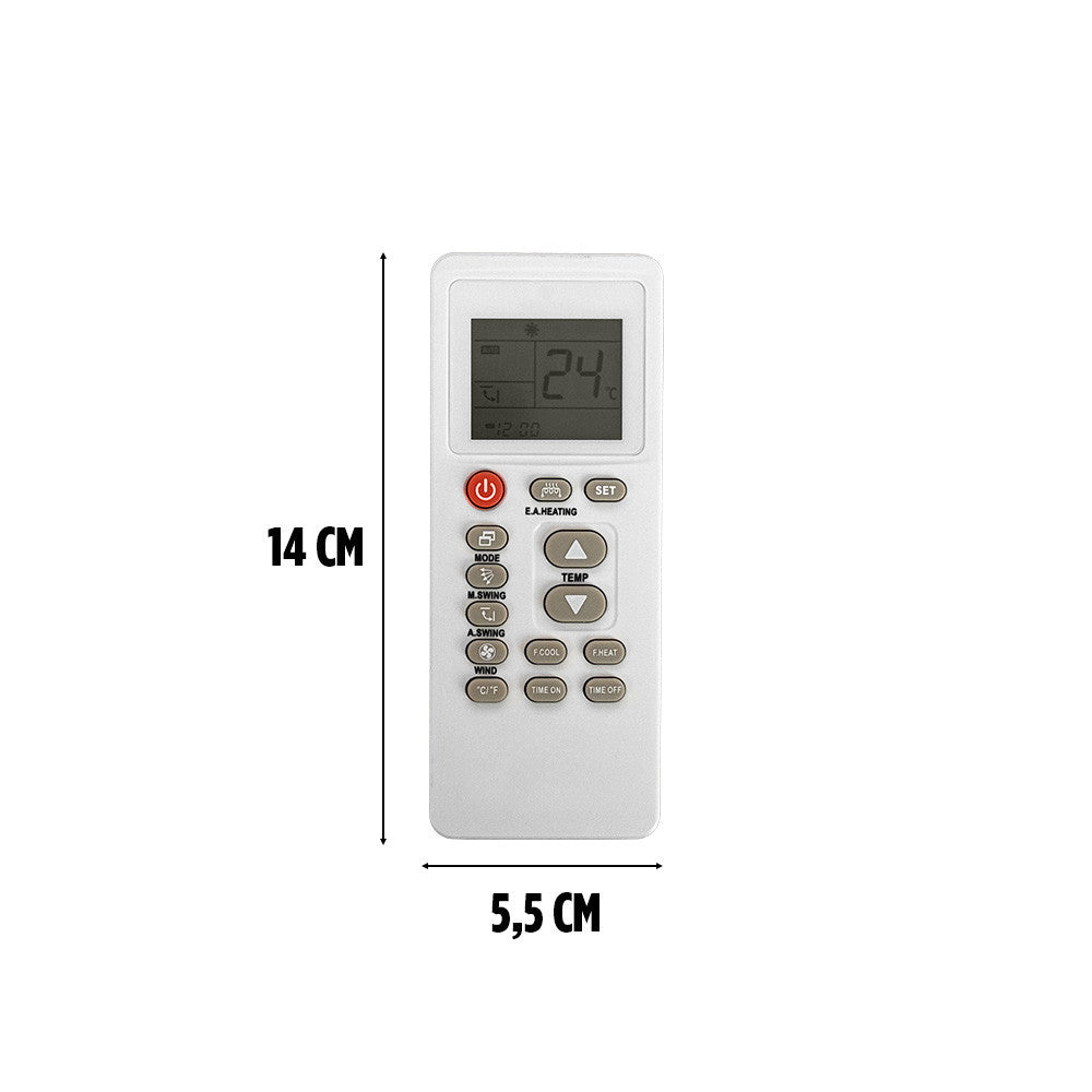 Télécommande universelle FOYU A/C LCD HD – Compatible avec tous les climatiseurs