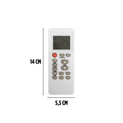 Télécommande universelle FOYU A/C LCD HD – Compatible avec tous les climatiseurs