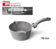CPCNC16 - Casserole diam 16 cm effet pierre antiadherente - MINERAL STONE